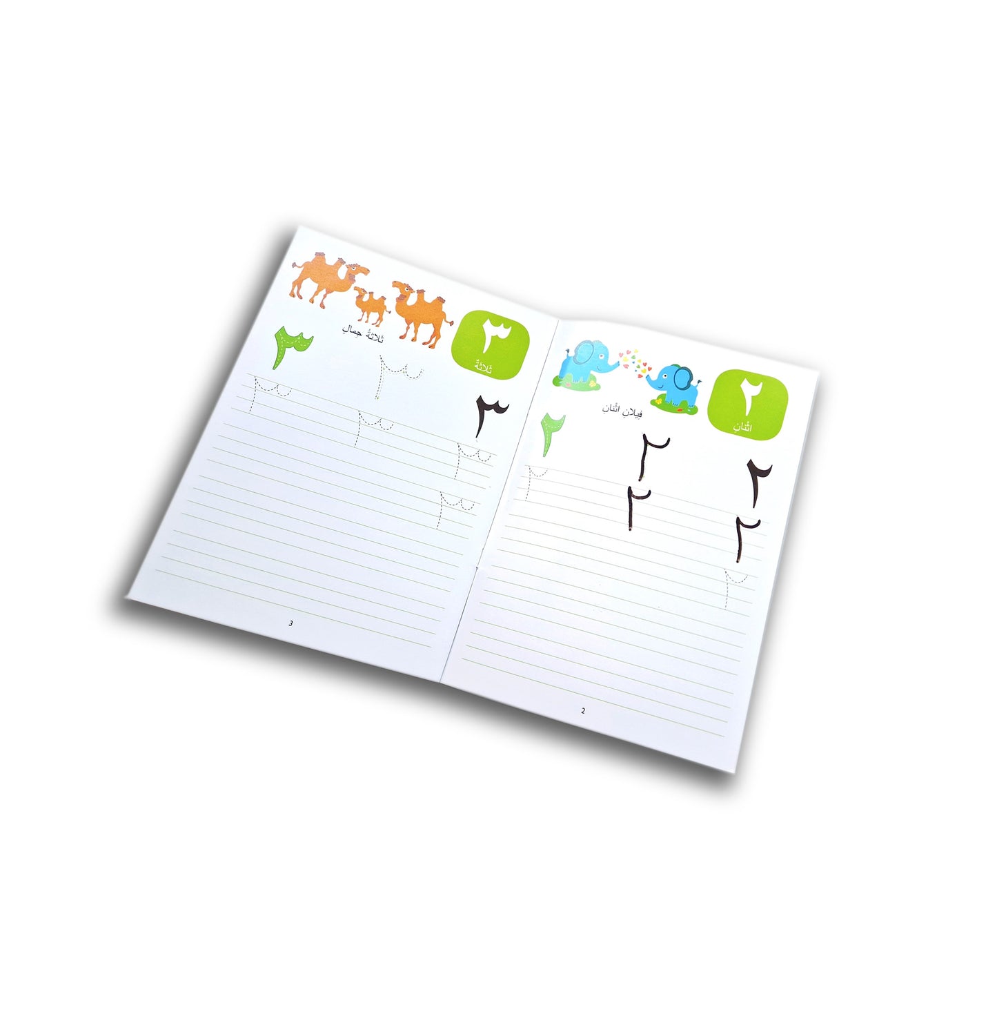 Schreiben & Wischen / اكتب و امسح الحروف العربية و الأرقام